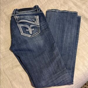 Rock Revival Dark Blue Boot Cut Jeans